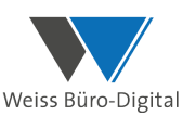 Weiss Büro digital - logo