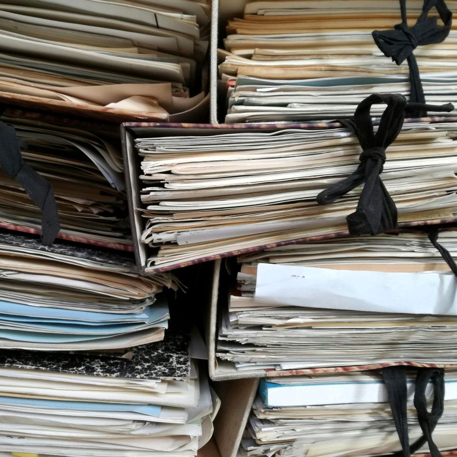 Dokumente für digitales Archiv